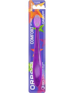Buy ORRAPRO COMFORT Optimal Woman Toothbrush, medium hard, assorted | Online Pharmacy | https://buy-pharm.com
