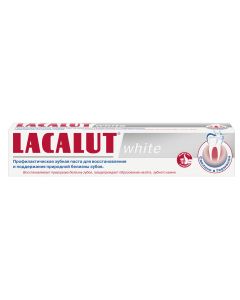 Buy Lacalut white, preventive toothpaste, 75 ml | Online Pharmacy | https://buy-pharm.com