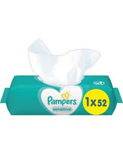 Buy Pampers Wipes Sensitive baby wipes, 52 pcs | Online Pharmacy | https://buy-pharm.com