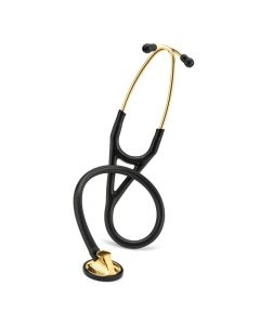 Buy Littmann Master Cardiology stethoscope, black, brass-colored head and headband, 69 cm, 2175 | Online Pharmacy | https://buy-pharm.com
