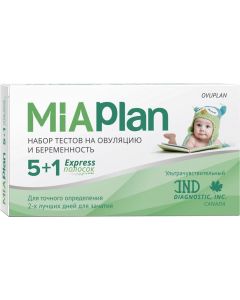 Buy MIAplan Ovuplan ovulation test # 5 + 1 pregnancy test | Online Pharmacy | https://buy-pharm.com