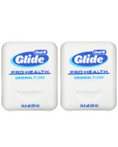 Buy Oral-B, Glide, Pro-Health, Original Dental Floss, 2 Pieces, 54.6 yards (50 m) Each | Online Pharmacy | https://buy-pharm.com