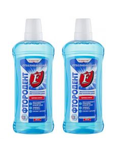 Buy Mouthwash Fluorodent 'Whitening' 475 ml. (2 pack) | Online Pharmacy | https://buy-pharm.com