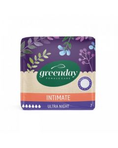 Buy Greenday Women's Ultra Night Dry pads, 7 pcs | Online Pharmacy | https://buy-pharm.com