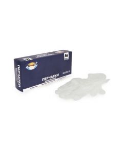 Buy Aviora hygienic gloves, 100 pcs, M | Online Pharmacy | https://buy-pharm.com