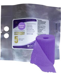 Buy Polymer bandage Intrarich IR-SC0059, semi-rigid (soft) Cast Soft fixation, purple, 12.5 cm х 3.6 m | Online Pharmacy | https://buy-pharm.com