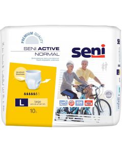 Buy Seni Absorbent disposable panties for adults Seni Active Normal Large 10 pcs | Online Pharmacy | https://buy-pharm.com