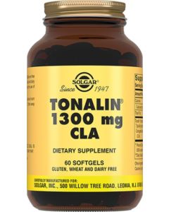 Buy Solgar, Tonalin CLA 'Tonalin CLA', 1300 mg, 60 capsules | Online Pharmacy | https://buy-pharm.com