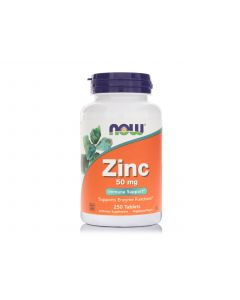 Buy Zinc, Now Foods, 50 mg, 250 tablets  | Online Pharmacy | https://buy-pharm.com