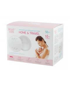 Buy Roxy-kids Breast pads HOME & TRAVEL (60 pcs.) ultra-thin, lactation. | Online Pharmacy | https://buy-pharm.com