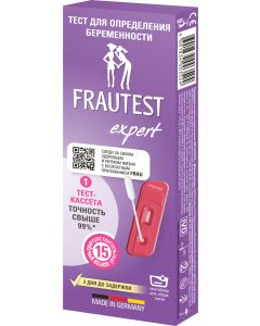 Buy Frautest Expert pregnancy test, in a cassette with a pipette, 1 piece | Online Pharmacy | https://buy-pharm.com