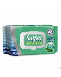 Buy Salfeti antibac No. 72 antibacterial wet wipes with valve | Online Pharmacy | https://buy-pharm.com