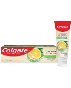 Buy Colgate Toothpaste Ancient Secrets Impeccable freshness Lemon and Aloe, with natural extracts, 75 ml | Online Pharmacy | https://buy-pharm.com