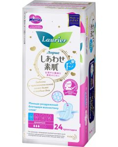 Buy Sanitary pads Laurier F, daytime, super thin, with wings, 3 drops, 24 pcs | Online Pharmacy | https://buy-pharm.com