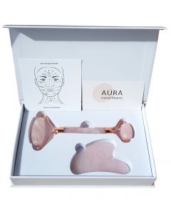 Buy AURA.CRYSTAL.BEAUTY Rollerball + Guasha set in premium fittings | Online Pharmacy | https://buy-pharm.com