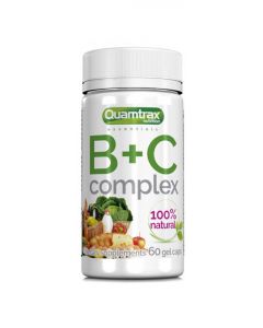 Buy Vitamin Quamtrax Nutrition B + C Complex, 60 capsules | Online Pharmacy | https://buy-pharm.com