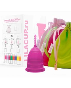 Buy menstrual cup LilaCup BOX PLUS Size S Purple | Online Pharmacy | https://buy-pharm.com