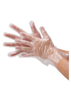 Buy Disposable gloves, polyethylene, size L, 100 pcs. | Online Pharmacy | https://buy-pharm.com