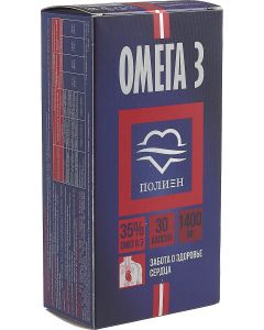 Buy Omega-3 35% Polyene capsules 1400 mg # 30 | Online Pharmacy | https://buy-pharm.com