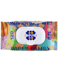 Buy Meule Wet wipes universal for the whole family, with a protective valve, 120 pcs | Online Pharmacy | https://buy-pharm.com