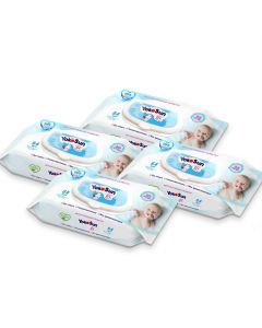 Buy YokoSun Megabox Baby wet wipes, 256 pcs (4 pack * 64 pcs) | Online Pharmacy | https://buy-pharm.com