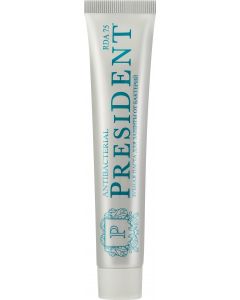 Buy Toothpaste PresiDENT Antibacterial, to protect against bacteria, 75 RDA, 75 ml | Online Pharmacy | https://buy-pharm.com