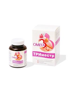 Buy Omega-3 Trimester (for planning pregnancy, pregnant and lactating) 120 capsules of 0.5 g | Online Pharmacy | https://buy-pharm.com
