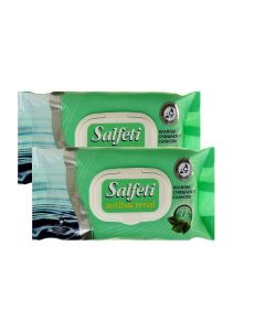Buy Antibacterial wet cleansing wipes, Salfeti, 72 pcs., 2 packs | Online Pharmacy | https://buy-pharm.com