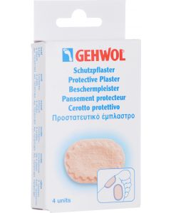 Buy Gehwol Schutzpflaster Oval - Oval protective patch 4 pcs | Online Pharmacy | https://buy-pharm.com