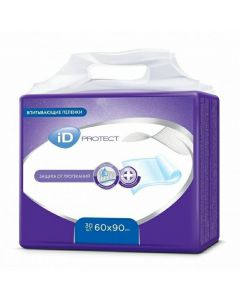 Buy Medical diaper iD Disposable diaper, 60 x 90 cm, 30 pcs | Online Pharmacy | https://buy-pharm.com