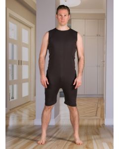 Buy Adaptive underwear Bodysuit short legs, zipper on the back and crotch (Size 50-52), 370 g | Online Pharmacy | https://buy-pharm.com