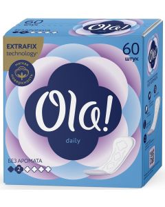 Buy Ola! Daily Pantyliners , 60 pcs  | Online Pharmacy | https://buy-pharm.com