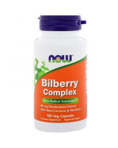 Buy Blueberry Complex, 100 Vegetable Capsules (Now Foods) | Online Pharmacy | https://buy-pharm.com