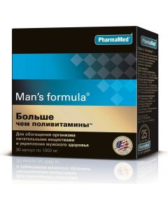 Buy Vitamin complex Men-S Formula 'More than multivitamins', capsules of 1.0, # 30 | Online Pharmacy | https://buy-pharm.com