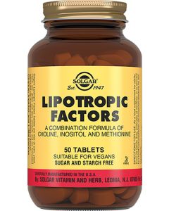 Buy Solgar, Lipotropic Factors Lipotropic Factor, 50 Tablets | Online Pharmacy | https://buy-pharm.com