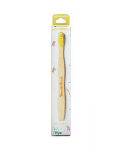 Buy Bamboo toothbrush Humble Brush for children ultra-soft, yellow bristles | Online Pharmacy | https://buy-pharm.com