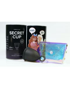 Buy SECRET CUP menstrual cup, black, size L | Online Pharmacy | https://buy-pharm.com