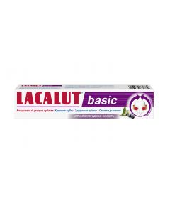 Buy Lacalut basic black currant-ginger, toothpaste, 75 ml | Online Pharmacy | https://buy-pharm.com