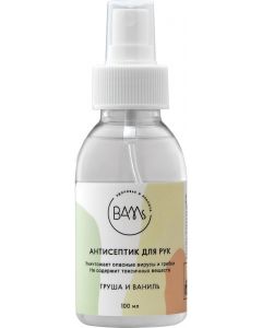 Buy Hand sanitizer with aroma ' Pear and vanilla '100 ml | Online Pharmacy | https://buy-pharm.com