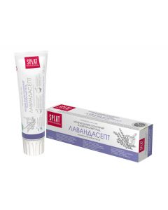 Buy Splat Lavandasept fluoride-free toothpaste for sensitive teeth with lavender, rosemary and thyme essential oils 100 ml | Online Pharmacy | https://buy-pharm.com