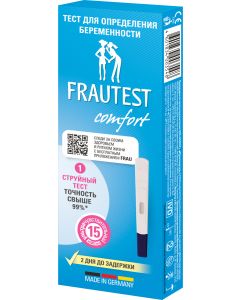 Buy Frautest Comfort pregnancy test, in a cassette with a cap, 1 piece | Online Pharmacy | https://buy-pharm.com