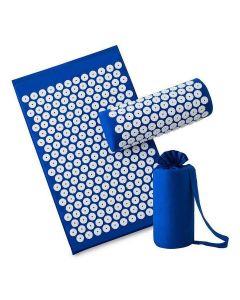 Buy Acupuncture set of applicators: massage mat + roller, blue. Promotes Relaxation and Relief of Back Pain and Headaches / | Online Pharmacy | https://buy-pharm.com
