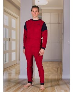 Buy Adaptive underwear Terry pajamas-jumpsuit, zipper on the back (Size 46), M, 470 g | Online Pharmacy | https://buy-pharm.com