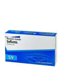 Buy Contact lenses Bausch + Lomb SofLens 59 (6 lenses) 1 month, -1.50 / 14.20 / 8.6, clear, 6 pcs. | Online Pharmacy | https://buy-pharm.com