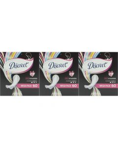Buy Discreet Deo Irresistible pads, daily, set : 3 packs | Online Pharmacy | https://buy-pharm.com