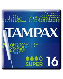 Buy Tampons with TAMPAX Super applicator, 16 pcs. | Online Pharmacy | https://buy-pharm.com