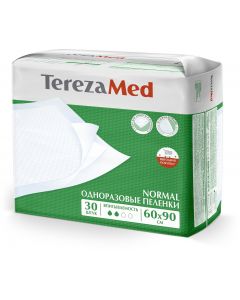 Buy TerezaMed medical diaper absorbent disposable Normal 60 x 90 cm 30 pcs, 60 x 90 cm, 30 pcs | Online Pharmacy | https://buy-pharm.com