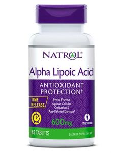 Buy Natrol Alpha Lipoic Acid Antioxidant 600 mg, 45 tablets | Online Pharmacy | https://buy-pharm.com