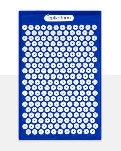 Buy Massage acupuncture mat applicator Ipplikator on a soft substrate, blue, 68 x 43 cm. It promotes relaxation and getting rid of back pain and headaches / Applicator Kuznetsov | Online Pharmacy | https://buy-pharm.com