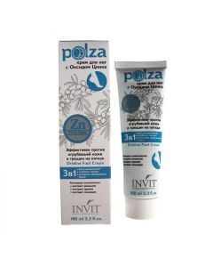 Buy INVIT Anti-Crack Zinc Oxide Foot Cream, 100 ml | Online Pharmacy | https://buy-pharm.com